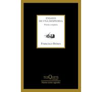 Ensayo de una despedida: Poesía completa: Premio Cervantes 2020 (Marginales)