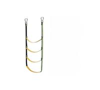 ENSDIEPLS Escalera de Cuerda náutica, Boat Rope Ladder 3/4/5 Step For Inflatable Kayak Canoe Motorboat(3 Step)