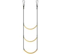 ENSDIEPLS Escalera de Cuerda náutica, Lightweight Folding 3 Step Rope Ladder Swim Board Sail Fish Multicolor