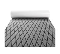 ENSDIEPLS Suelos de Espuma EVA para Cubiertas de embarcacion Estera Marina multicolora Antideslizante de la Cubierta del Barco de la Espuma de EVA 2400x450x6m m(Gray Black)