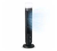 ENSDIEPLS Ventilador de torre refrigerante, Ventilador de torre sin aspas con carga USB, luz nocturna, multicolor