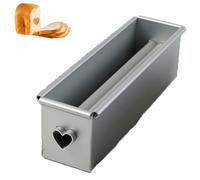 enseak Travel Cake Backform,Backform Mit Rohr,Travel Cake Form,Travel Cake Backform Rund,brotformen Zum Backen,aluminiumlegierung Antihaft Kuchenform Toastbox Zubereitung Von Schichttorten