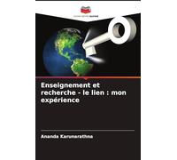 Enseignement et recherche - le lien: mon expérience