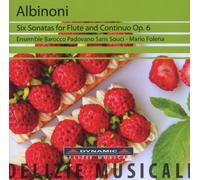 Ensemble Barocco Padovano - Albinoni: Seis Sonatas Para Flauta Y Contínuo
