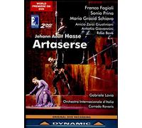 Ensemble Barroco del Orchestra Internazionale d'Italia – Hasse: Artaserse – DVD (2012, 2 DVDs)