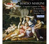 Ensemble Costanzo Porta, Cremona Antiqua, Greco Antonio - Marini: Conciertos A Q