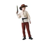 Ensemble de Costumes d'Halloween pour garçons, Avec Chemise à Volants et Pantalon Taille élastique, UNE fête Printemps-été Traje Princesa