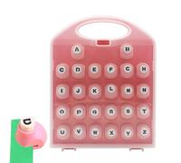 Ensemble De Perforatrices Papier Alphabet, Pour Scrapbooking,Perforatrice En Forme Lettre - Assortiment Poinçons Lettre, Tableau Perforation D