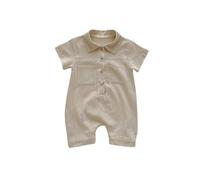 Ensemble de tunique d'été sans manches pour nouveau-nés et bébés, col rond avec ouverture avant et fermetures faciles, idéal pour les journées chaudes, en coton doux et respirant, taille unique de 0