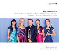 Ensemble Quintessenz : Incantations, uvres pour flûte.