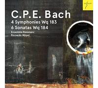 Ensemble Resonanz - Bach, C-P-E : 4 Symphonies Wq.183 & 6 Sonates Wq.184