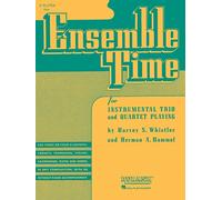 Ensemble Time - B Flat Clarinets (Bass Clarinet) - Clarinet / Bass Clarinet - Book: For Instrumental Trio or Quartet Playing