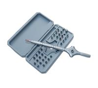 Ensemble Tournevis Cliquet - Kit 34 en 1 Polyvalent Durable | Aimantés Portable | Vélo Électronique Maison Ordinateur Meuble Lunette Montre