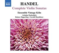 Ensemble Vintage Köln - Händel : Intégrale des Sonates pour violon