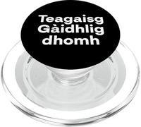 Enséñame gaélico escocés. Palabra Divertida del lenguaje PopSockets PopGrip para MagSafe
