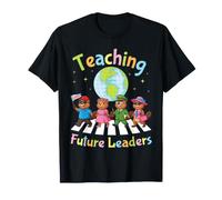 Enseñando a futuros líderes Beaver Estudiantes Maestro Back School Camiseta