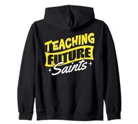 Enseñando a los Santos Futuros Escuela Católica Maestro Fiel Sudadera con Capucha