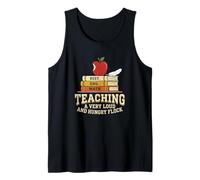 Enseñando a un Maestro de Escuela en casa de bandada Muy ruidosa y hambrienta Camiseta sin Mangas