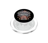 Enseñando Datos sobre la Libertad Desde 1776 Profesor de Historia Patriótico PopSockets PopGrip para MagSafe