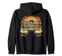 Ensenando Futuros Bilingües Profesor de Lengua Dual Sudadera con Capucha
