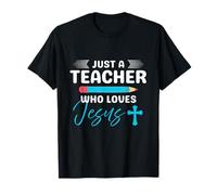 Enseñando la fe cristiana reverencia solo un maestro que ama a Jesús Camiseta