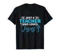 Enseñando la fe cristiana reverencia solo un maestro que ama a Jesús Camiseta