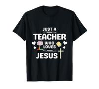 Enseñando la fe cristiana reverencia solo un maestro que ama a Jesús Camiseta