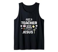 Enseñando la fe cristiana reverencia solo un maestro que ama a Jesús Camiseta sin Mangas