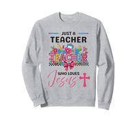 Enseñando la fe cristiana reverencia solo un maestro que ama a Jesús Sudadera