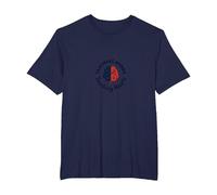 Enseñando Mentes Tocando Corazones Educador Inspiración Camiseta, Hombre Tallas Grandes, Azul Marino, 6X Alto