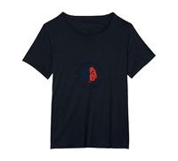 Enseñando Mentes Tocando Corazones Educador Inspiración Camiseta, Mujer Tallas Grandes, Negro, 4XL Grande