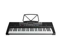 Enseñanza De Teclado Electrónico Con 61 Teclas Iluminadas Y Juego Para Principiantes.