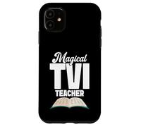 Enseñanza del Equipo con Discapacidad Visual Trabajo Corazón Profesor TVI Carcasa para iPhone 11