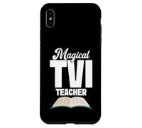 Enseñanza del Equipo con Discapacidad Visual Trabajo Corazón Profesor TVI Carcasa para iPhone XS MAX