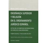 Enseñanza Superior Y Religión En El Ordenamiento Jurídico Español