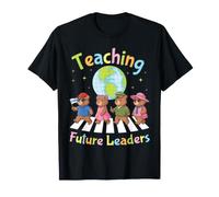 Enseñar a los futuros líderes Llevan a los Estudiantes al Maestro de Regreso a la Escuela Camiseta