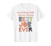 Enseñar a los niños sobre Jesús el Mejor Trabajo de Todos Camiseta