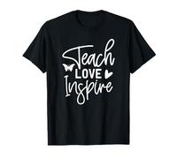 Enseñar amor inspirar Camiseta