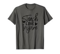 Enseñar amor inspirar Camiseta