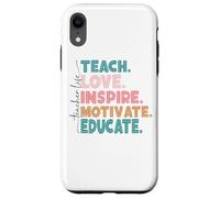 Enseñar Amor Inspirar Motivar Educar Carcasa para iPhone XR
