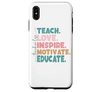 Enseñar Amor Inspirar Motivar Educar Carcasa para iPhone XS Max