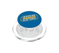 Enseñar Citas Divertidas Advertencia Puede Empezar a Hablar de Historia PopSockets PopGrip para MagSafe