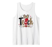 Enseñar diseño de educador de Leopard Spot Camiseta sin Mangas