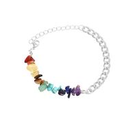 [Enseñar] Elegante cadena ajustable de cuentas elegantes joyas de muñeca piedras de moda para mujeres y niñas regalo