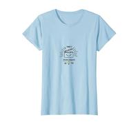 Enseñar la cámara de Las Luces: Tome 1 Educador de Excelencia de enseñanza Camiseta, Mujer, Azul Bebé, M