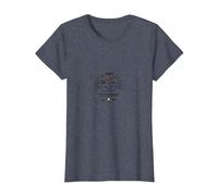 Enseñar la cámara de Las Luces: Tome 1 Educador de Excelencia de enseñanza Camiseta, Mujer, Azul Jaspeado, M