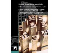 Enseñar Literatura En Secundaria (GRAO - CASTELLANO) - 9788478273935