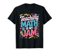 Enseñar Matemáticas Es Mi Jam Maestro Humor Música De Vuelta A La Camiseta