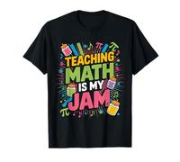 Enseñar Matemáticas Es Mi Jam Maestro Humor Música De Vuelta A La Camiseta