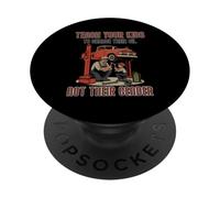 Enseñe a Sus Hijos a Cambiar su Aceite, no su Familia de género PopSockets PopGrip Adhesivo